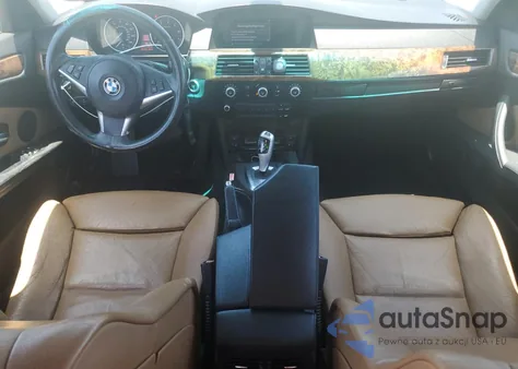 2008 BMW 528 I из США, поврежденный, VIN WBANU53548C112144